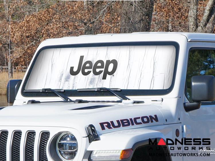 Jeep Wrangler JL Windshield Custom Sunshade Wrangler JL Forum